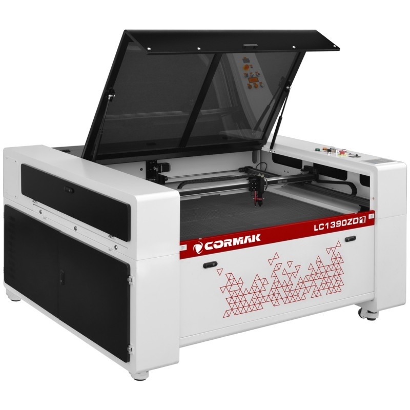 Masina de gravat si taiat cu laser CO2 Laser LC 1390ZD1 - 80 W - Cormak